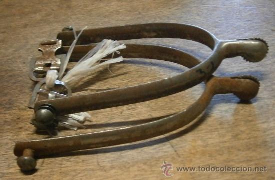 Militaria: Pareja de espuelas - Foto 1