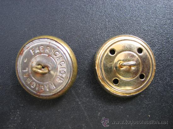 Militaria: 2 Botones del Ejercito Espa&ntilde;ol - Foto 4