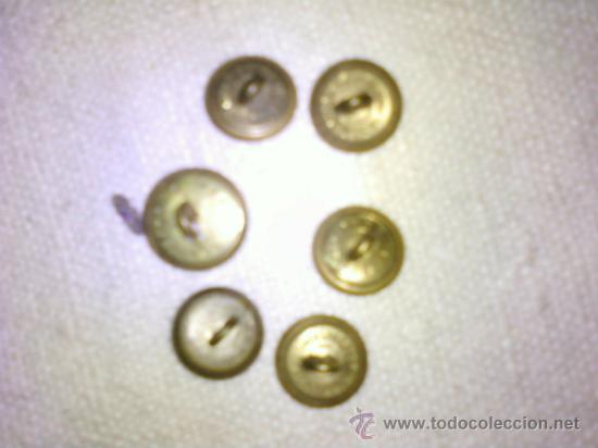 Militaria: SEIS BOTONES DE MARINS - Foto 2