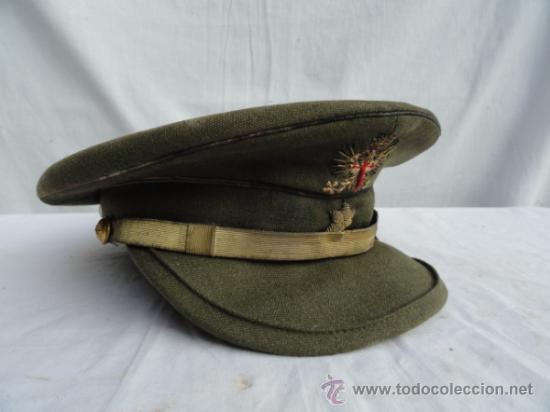 antigua gorra militar - Compra venta en todocoleccion