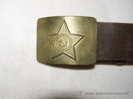 Militaria: Cinturon del Ej&eacute;rcito sovi&eacute;tico, a&ntilde;os 60 - 70. - Foto 2