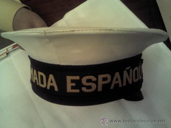 Militaria: ANTIGUO GORRO DE LA ARMADA ESPA&Ntilde;OLA - Foto 1