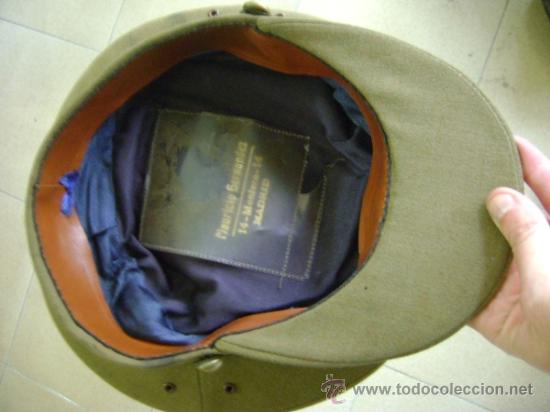 Militaria: Gorra de plato de alf&eacute;rez, Ej&eacute;rcito espa&ntilde;ol - Foto 6