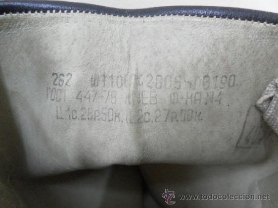 Militaria: Botas de oficial sovi&eacute;tico (ruso). - Foto 11