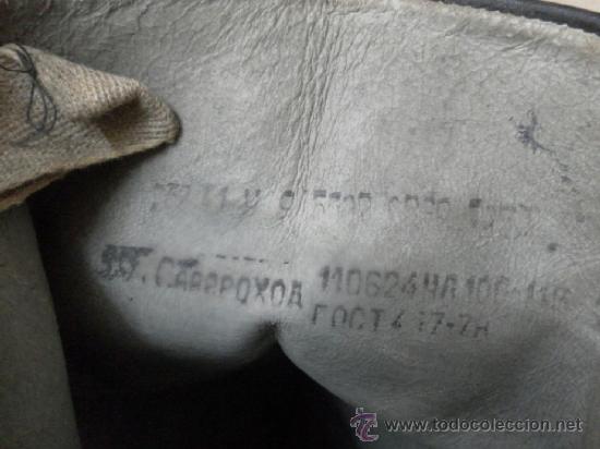 Militaria: Botas de oficial sovi&eacute;tico (ruso). - Foto 16