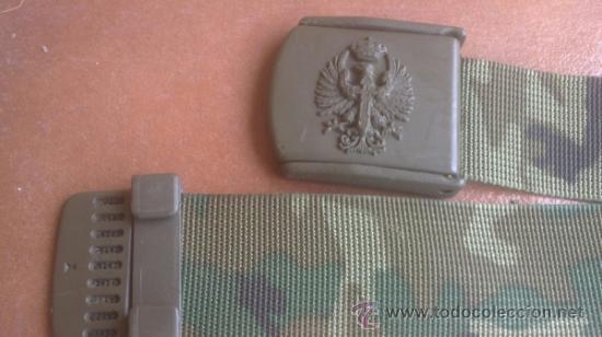 Militaria: ORIGINAL CINTURON EJERCITO DE TIERRA. - Foto 1