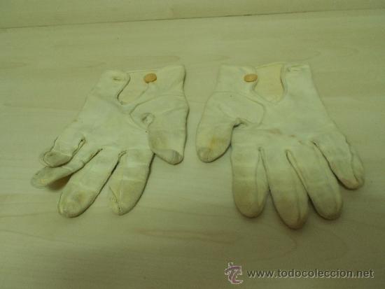 Militaria: GUANTES BLANCOS DEL EJERCITO - Foto 1