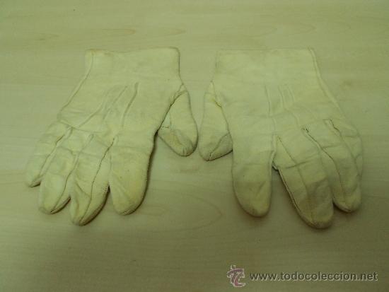 Militaria: GUANTES BLANCOS DEL EJERCITO - Foto 2