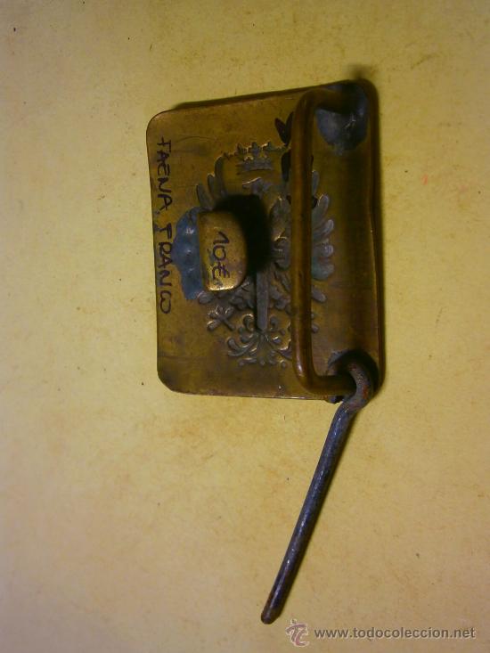 Militaria: HEBILLA FAENA EPOCA FRANCO - Foto 2