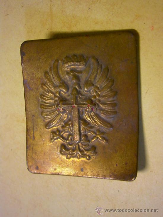 Militaria: HEBILLA FAENA EPOCA FRANCO - Foto 1