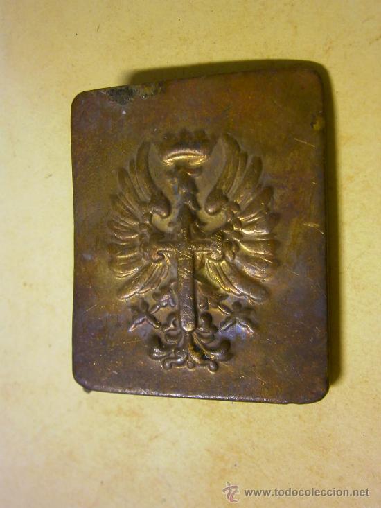 Militaria: HEBILLA FAENA EPOCA FRANCO - Foto 1