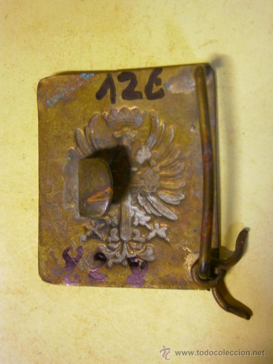 Militaria: HEBILLA FAENA EPOCA FRANCO - Foto 2