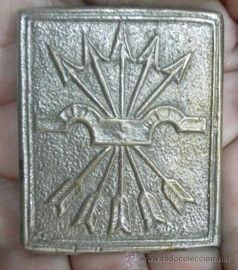 Militaria: Falange. Hebilla. - Foto 1