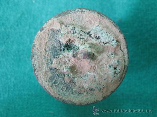Militaria: Boton militar antiguo. - Foto 2