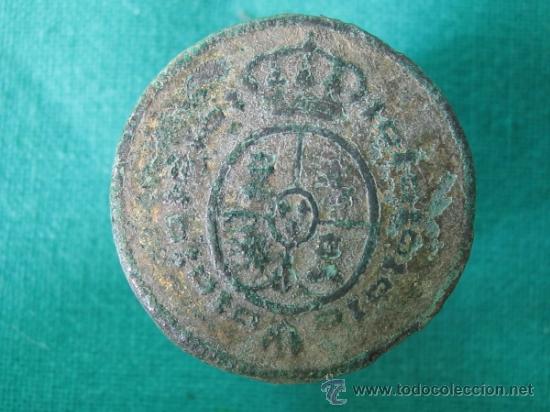 Militaria: Boton militar antiguo. - Foto 1
