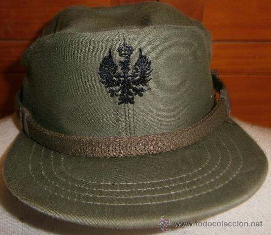 Militaria: Gorra de faena del Ej&eacute;rcito de Tierra, talla 55 - Foto 1