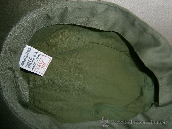 Militaria: Gorra de faena del Ej&eacute;rcito de Tierra, talla 55 - Foto 2