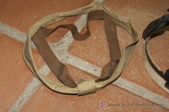 Militaria: Lote de 2 interior de casco, a identificar - Foto 2