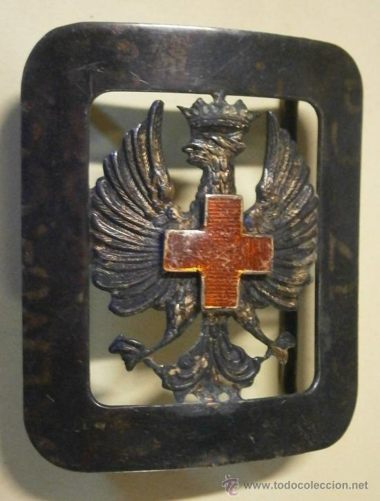 Militaria: Hebilla cruz roja - Foto 1