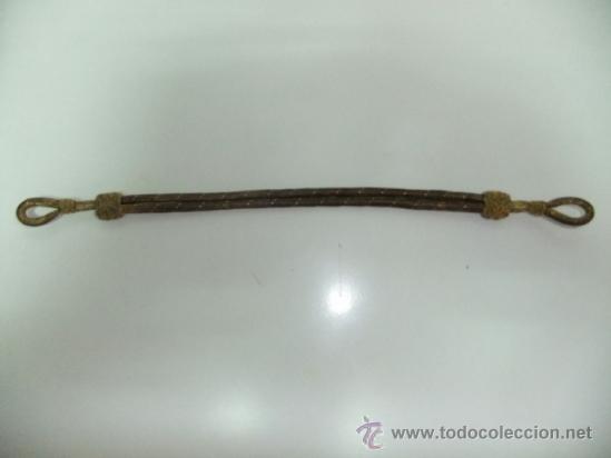 Militaria: barbuquejo gorra plato - Foto 1