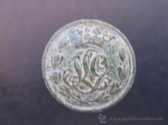Militaria: Boton antiguo militar - Foto 2