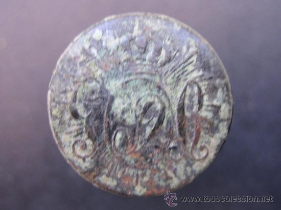 Militaria: Boton antiguo militar - Foto 1