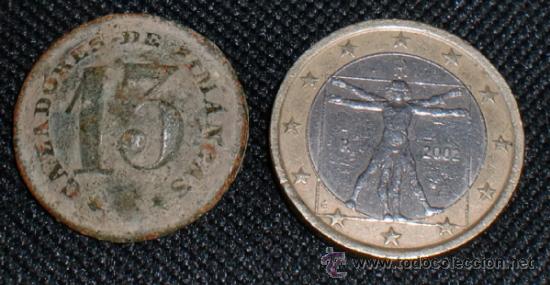 Militaria: Boton 13 cazadores de simancas - Foto 1