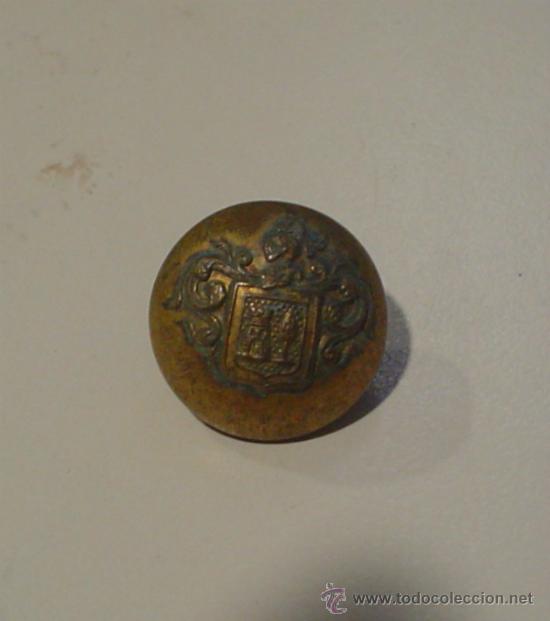 Militaria: CUBA. BOTON HERALDICO. 2.2 CM - Foto 1