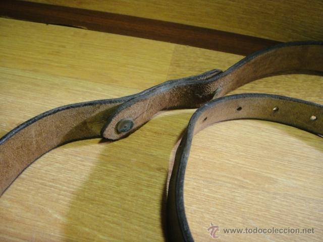 Militaria: cinturon de piel - Foto 4