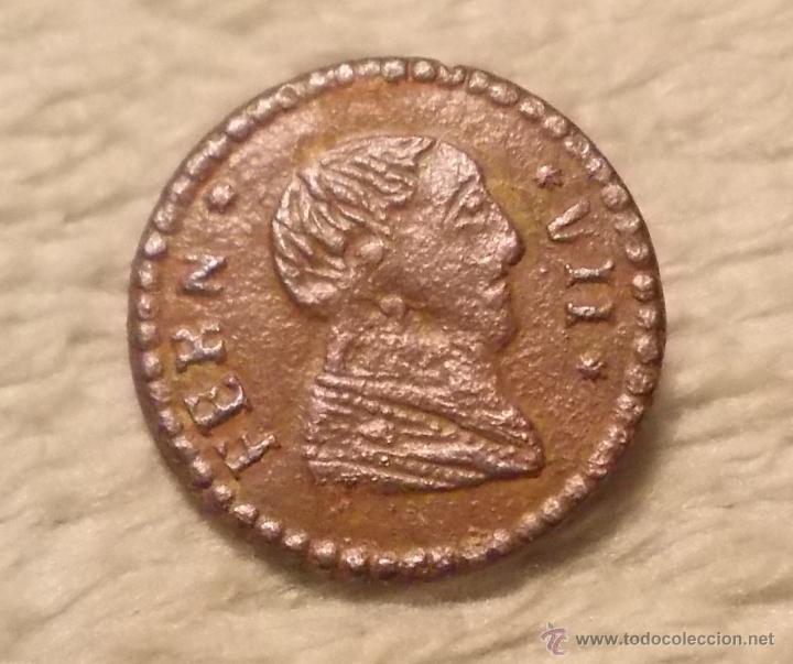 Militaria: Bot&oacute;n de Fernando VII - Foto 1