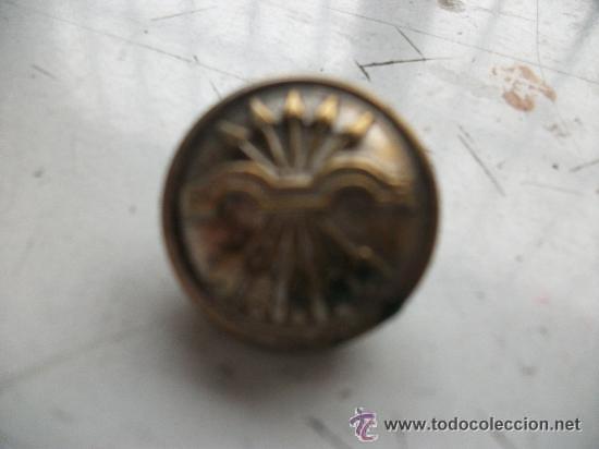 Militaria: BOTON DE LA FALANGE PARA UNIFORME DE GALA DE JERARCA - Foto 1