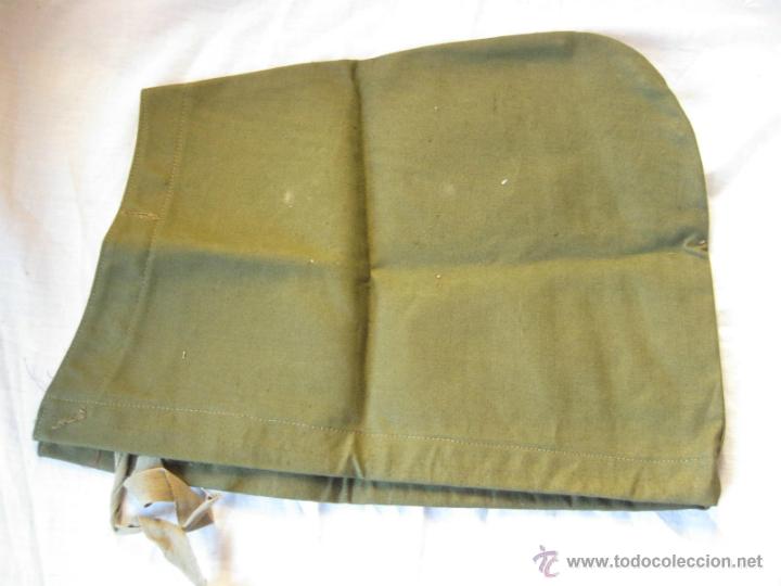 Militaria: CAPUCHA DE TELA DE UN DOS CUARTOS - Foto 1