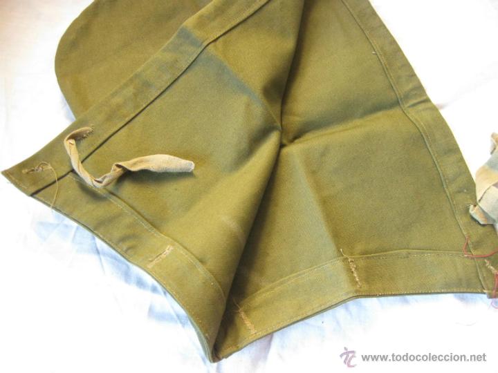 Militaria: CAPUCHA DE TELA DE UN DOS CUARTOS - Foto 2