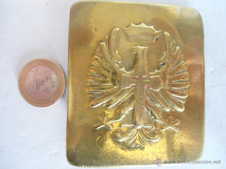 Militaria: ANTIGUA HEBILLA MILITAR - Foto 1