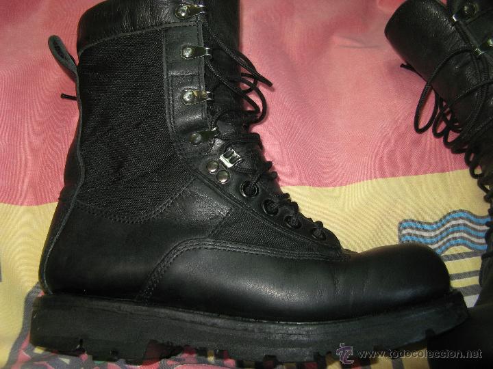 Botas militares cuero negro - invulsa- nº 41 - Vendido en Venta Directa -  42973631