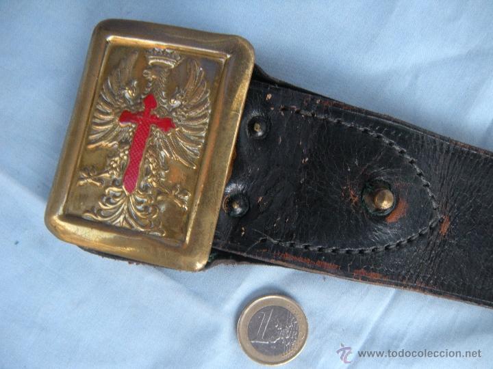 Militaria: ANTIGUO CINTUR&Oacute;N DEL EJERCITO. - Foto 1