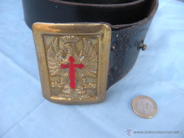 Militaria: ANTIGUO CINTUR&Oacute;N DEL EJERCITO. - Foto 5
