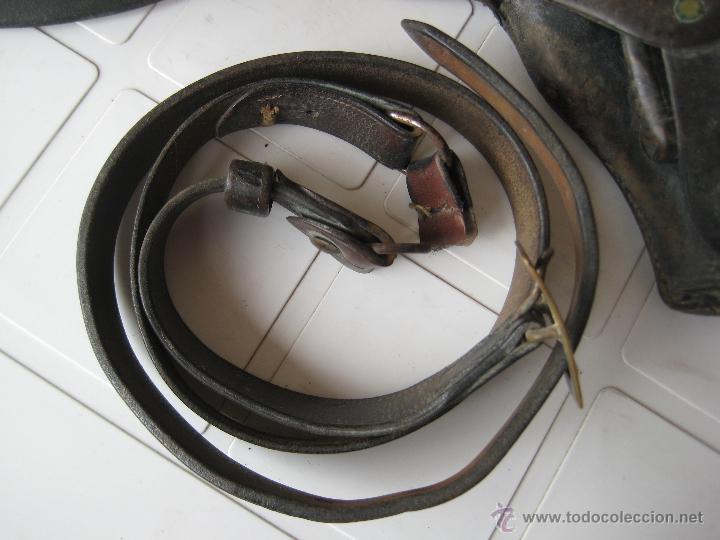 Militaria: cintur&oacute;n y funda de 9 corto - Foto 4