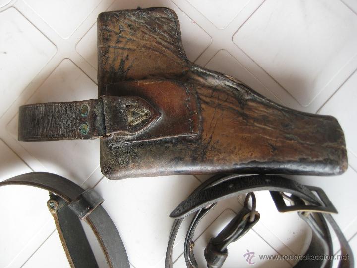 Militaria: cintur&oacute;n y funda de 9 corto - Foto 5