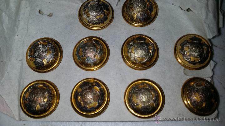 Militaria: BOTONES  CON ESCUDO DE ESPA&Ntilde;A - Foto 2