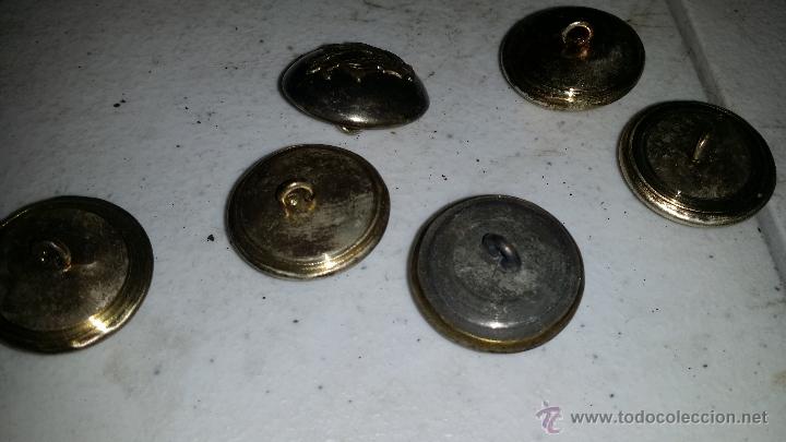Militaria: BOTONES CON INICIALES AB - Foto 2