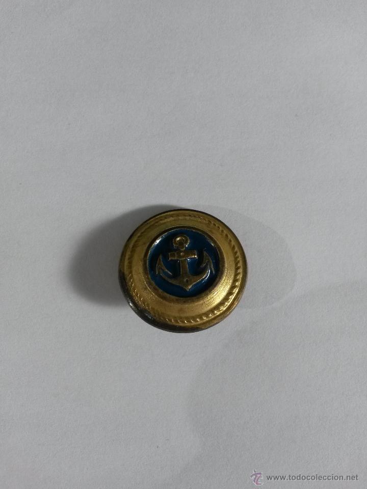 Militaria: Boton con ancla de 2,2 cms de diametro - Foto 1