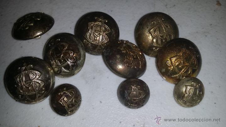 Militaria: BOTONES ANTIGUOS - Foto 1