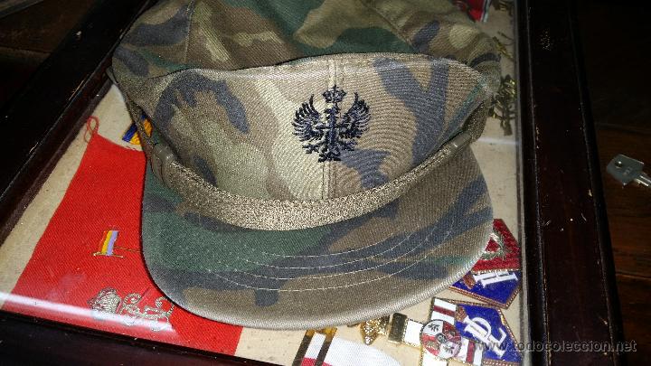 Militaria: GORRA DE FAENA DE CAMUFLAGE - Foto 1