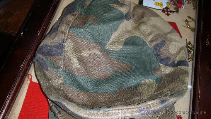 Militaria: GORRA DE FAENA DE CAMUFLAGE - Foto 2