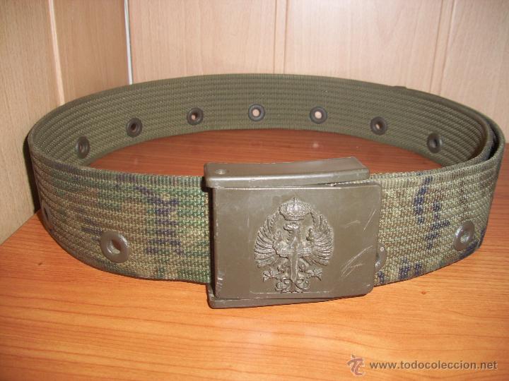 Militaria: CINTURON EJERCITO ESPA&Ntilde;OL CAMO WOODLAND - Foto 1