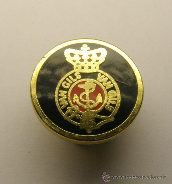 Militaria: Bot&oacute;n con escudo. - Foto 1