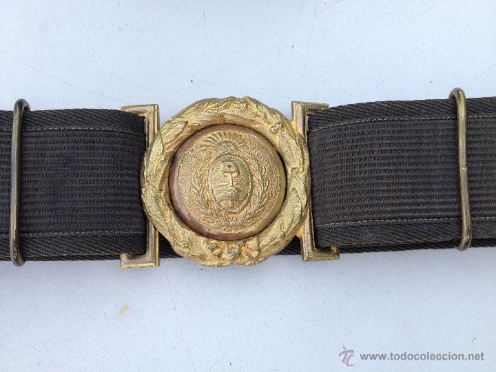 Militaria: CINTURON MILITAR EJERCITO ARGENTINO  #AV063 - Foto 7