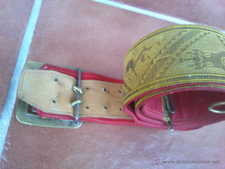 Militaria: ANTIGUO CINTURON DE GALA DEL EJERCITO DE TIERRA - Foto 3