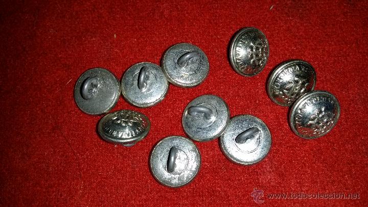 Militaria: BOTONES DE LA REPUBLICA DE LOS SERVICIOS DE VIGILANCIA - Foto 2